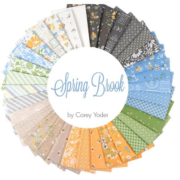 MODA Spring Brook F8 Bundle 9x22" by Corey Yoder 29110F8 - Picture 5 of 8